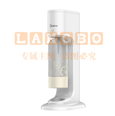 美的(Midea)气泡水机自制苏打水机家用碳酸气水机制作器饮水机 MQ210  Jd.(偏远区域下单前请电话咨询)