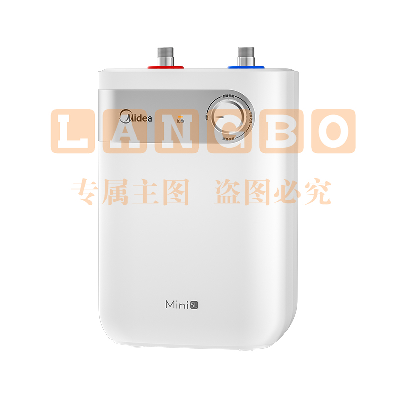 美的(Midea)5升迷你上出水小厨宝 蓝钻内胆安全防护 小尺寸1500W速热 F05-15A2(S)  TJHX03311529238772