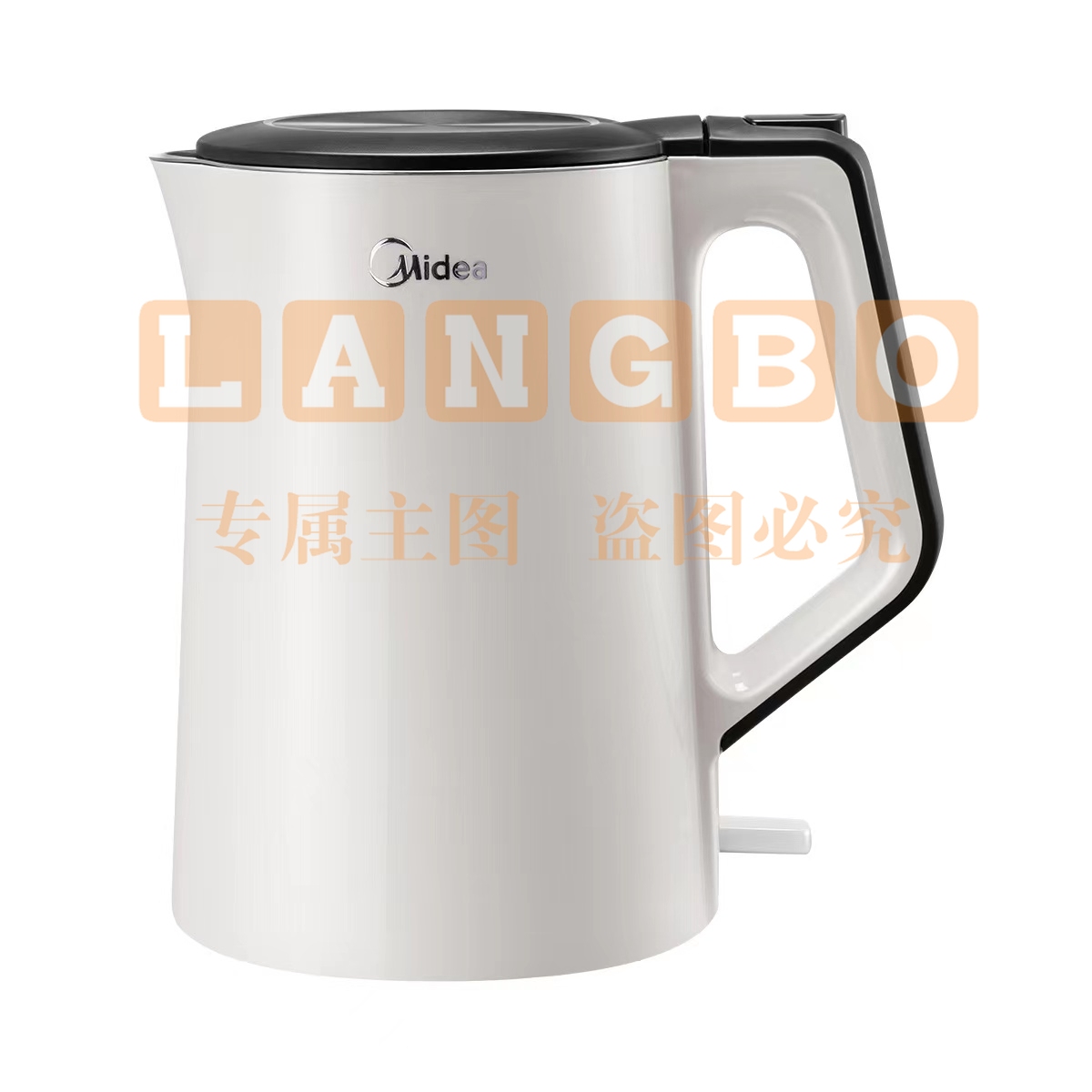 美的(Midea)MK-HJ1522  电水壶  304家用烧水壶  1.5L双层防烫  一体式无缝内胆  优质温控器 【白色】  TJHX04281647446641