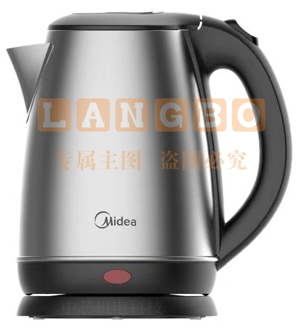 美的(Midea)家用电热水壶1.7L 热水壶速热304不锈钢一体无缝内胆1500W快速沸腾烧水壶开水壶