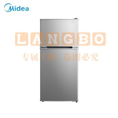 美的冰箱（Midea） 冰箱双开门冰箱迷你家用冰箱节能冰箱低音深冷速冻112升 BCD-112CM 