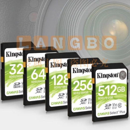 金士顿（Kingston）64GB SD存储卡 U1 V10 相机内存卡 sd卡大卡储存卡 支持4K 读速100MB/s内存卡