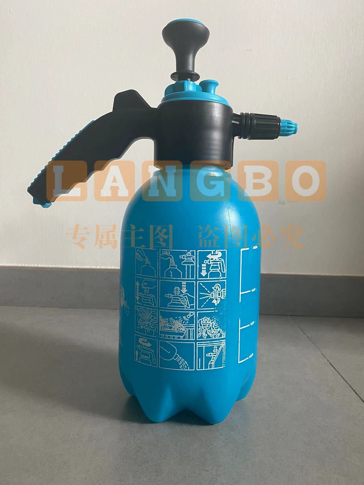 家用气压式喷壶2L（个）（颜色随机）