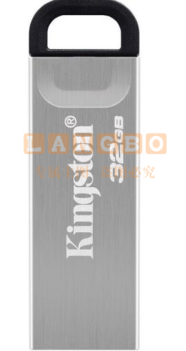 金士顿(Kingston)32GB USB 3.2 Gen 1 U盘 DTKN 金属外壳 读速200MB/s 金士顿高速U盘DTKN-32G(ic38)