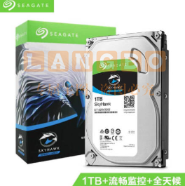 希捷 1TB硬盘 5900转64M SATA3 监控级硬盘(ST1000VX005)