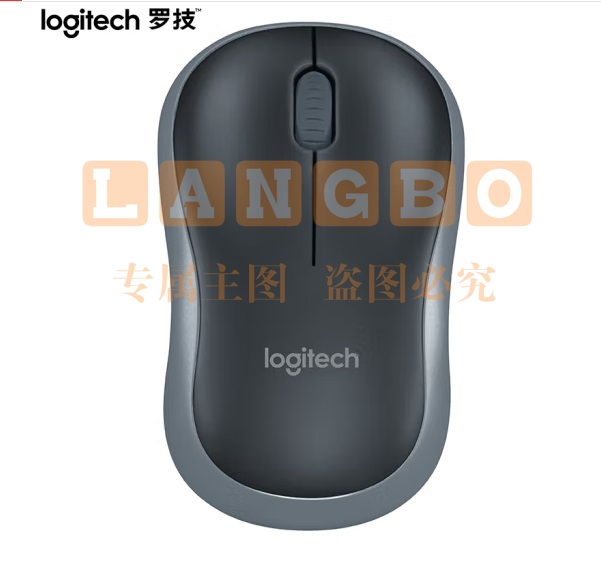 罗技（Logitech）M185鼠标 无线鼠标 