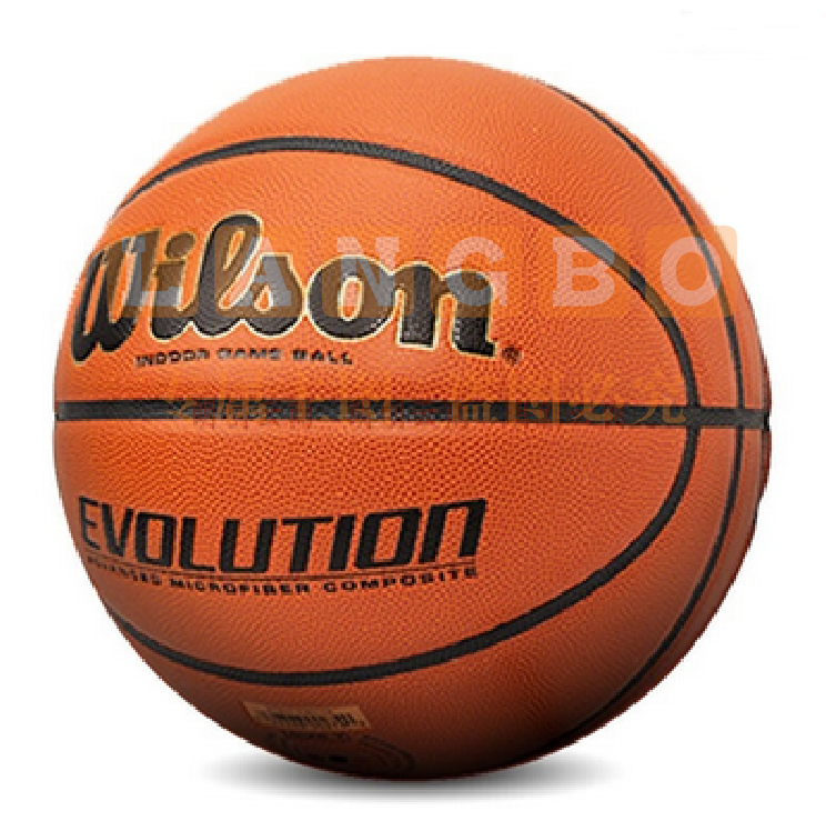 威尔胜Wilson Evolution系列全美高中校队比赛用球篮球超纤耐磨室内7号WTB0516IB07CN