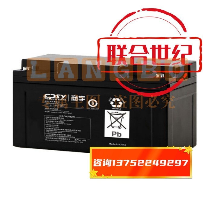 商宇(CPSY)UPS不间断电源电池 商宇原装电池 商宇电池 GW12V65AH