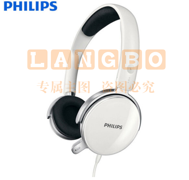 飞利浦(PHILIPS)SHM7110 游戏耳机耳麦(白)