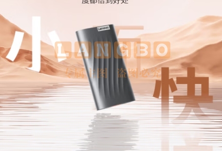 联想（Lenovo）1TB 移动固态硬盘（PSSD）Type-c USB 3.2 2000MB/s高速PSSD双接口 PS10 直连笔记本手机电脑