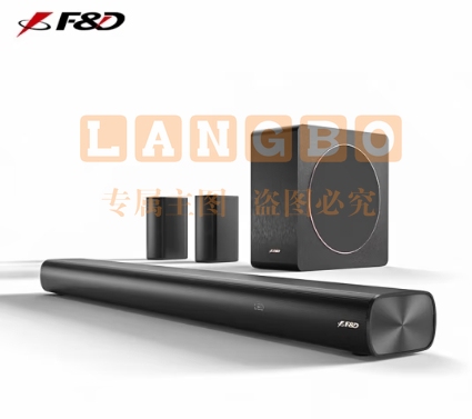 奋达（F&D）HT-500DA 家庭影院音响 杜比全景声环绕回音壁 真5.1声道 客厅电视音箱套装 无线蓝牙低音炮