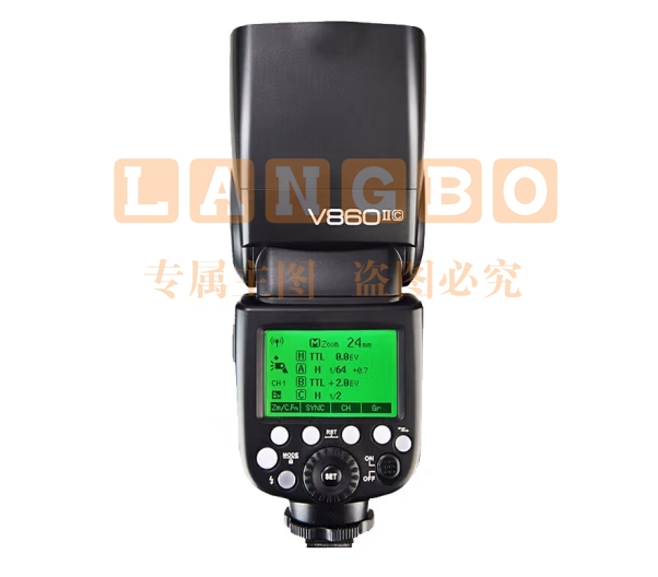 神牛（Godox）V850II 机顶闪光灯锂电池热靴灯外拍摄影灯单反相机热靴机顶闪光灯 离机高速闪光灯（通用型）