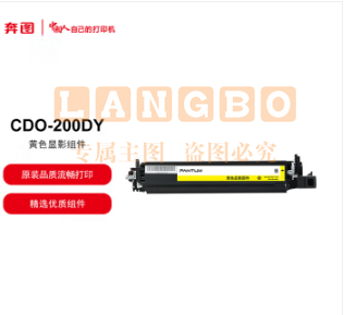 奔图 CDO-200DY 原装黄色显影组件 (专用于奔图CP2506DN/CM7006FDN彩色激光打印机)