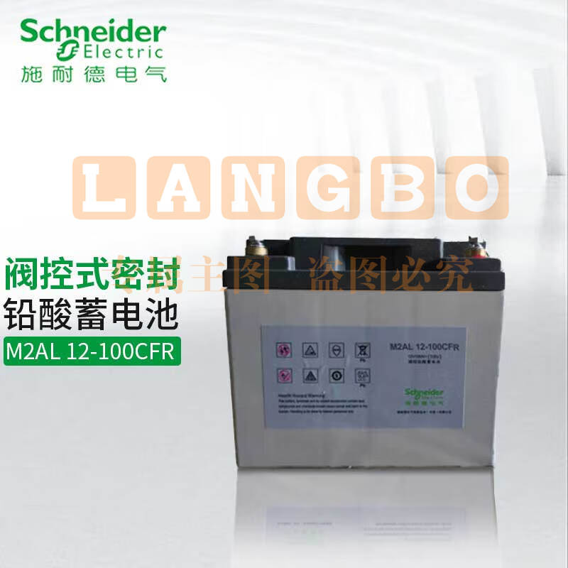 APC UPS电源铅酸蓄电池  施耐德CFR系列 M2AL12-100CFR