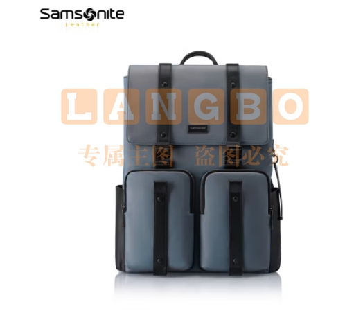 新秀丽（Samsonite）时尚百搭多场景适用双肩包15.6英寸通勤电脑包旅行包TM7*01011