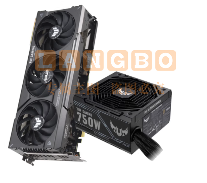 华硕【显卡+电源套装】TUF-RTX4060TI-O8G-GAMING显卡+TUF-750B-GAMING 铜牌突击手电源