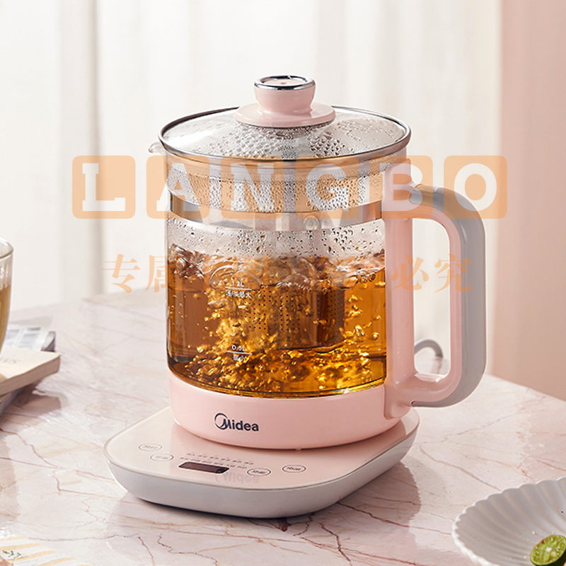 美的（Midea）养生壶家用1.5L大容量多功能花茶壶办公室养身茶壶MK-GE15X11【ZMD安心系列】