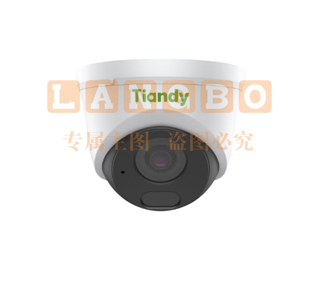 天地伟业（Tiandy）监控摄像头室内300万高清拾音监控手机远程监视器红外夜视网络监控器 C24HN 4mm