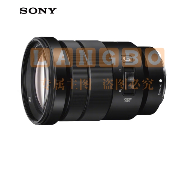 索尼（SONY）E PZ 18-105mm F4 G OSS APS-C画幅标准变焦微单相机G镜头 E卡口电动变焦 SELP18105G