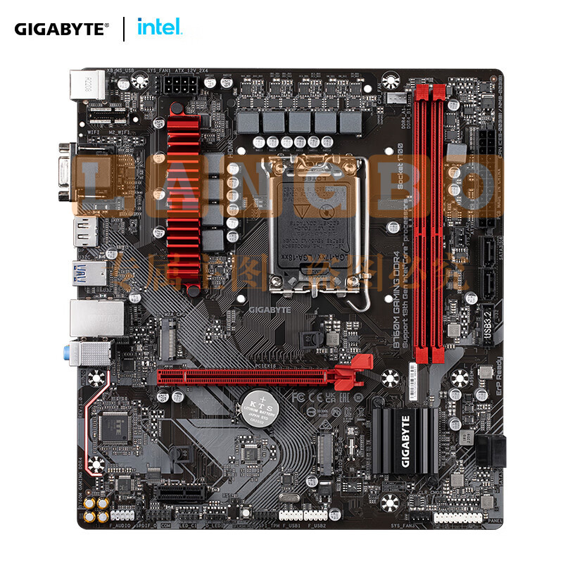 技嘉(GIGABYTE)魔鹰 B760M GAMING D4 主板支持CPU 1390013700KF Intel B760 LGA 1700