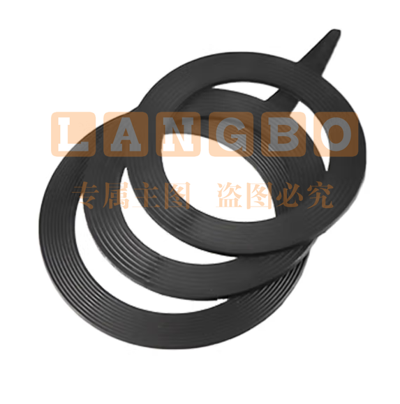 橡胶法兰垫片密封垫圈 DN50MM 货号：YC