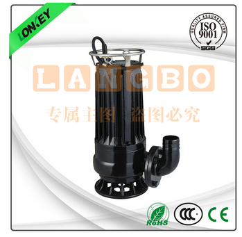 浪奇WQ 无堵塞污水泥浆泵防汛排污泵