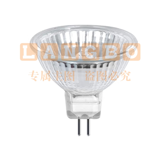 佛山照明 卤素灯杯 MR16 12V 35W GU5.3两针插脚轨道灯射灯低压