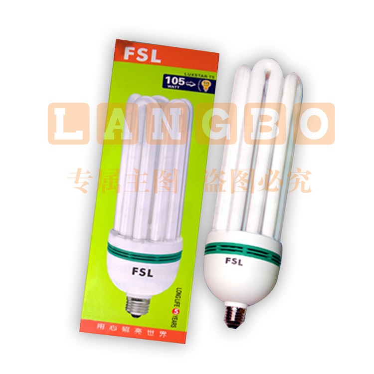 佛山FSL T5/5U/E40/105W/6500k(火箭炮) 电子节能灯泡