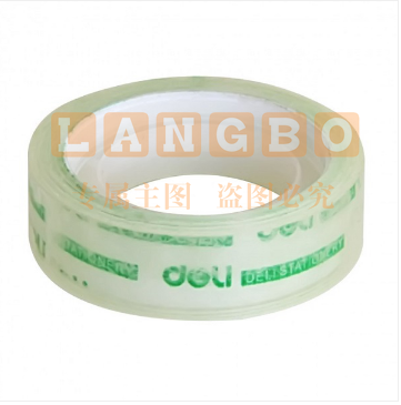 得力 30029 透明胶带12mm*18m 6卷/筒  单位：筒，10筒起售 230208104613