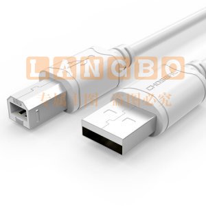秋叶原（CHOSEAL) QS5307T3 高速USB打印机数据线 方口usb打印线 3米