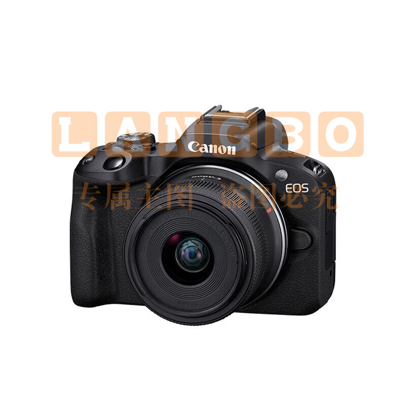 佳能(Canon)EOS R50  多种智能化自动拍摄功能 RF-S18-45镜头 微单数码套机64G内存卡 黑色