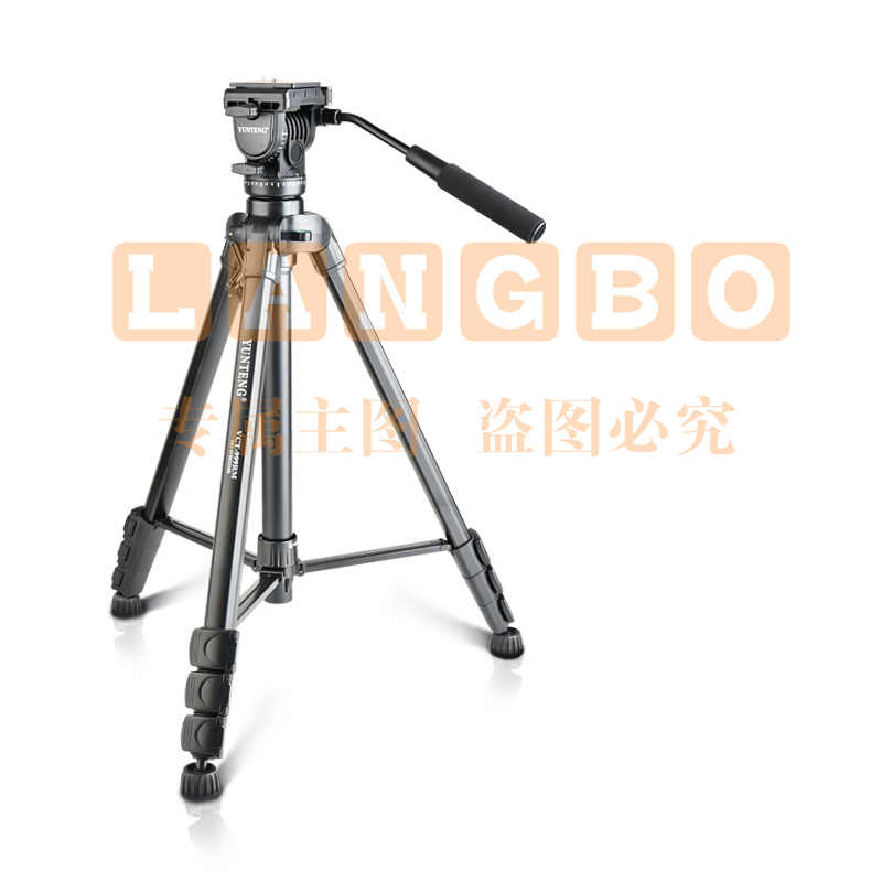 云腾999三角架专业液压阻尼云台竖拍照相机架2米单反三脚架高通用摄像手机竖屏俯拍摄影vlog视频抖音直播支架