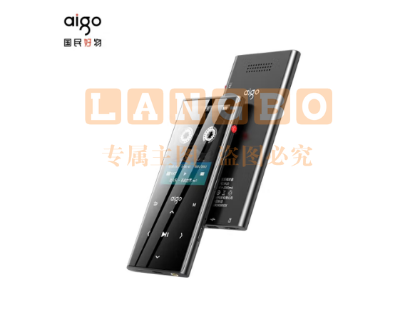 爱国者aigo 2.4英寸蓝牙音乐MP3/MP4播放器随身听学生听歌神器英语听力mp5播放器 无损HIFi 触摸按键M10 16G