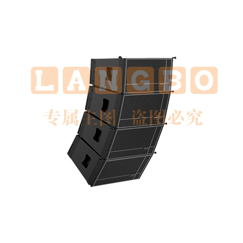 得胜 (TAKSTAR)ECA-102 双十寸线性阵列音箱 防水防潮抗腐蚀 频响范围宽穿透力强 中小型宴会厅多功能厅大型会议室