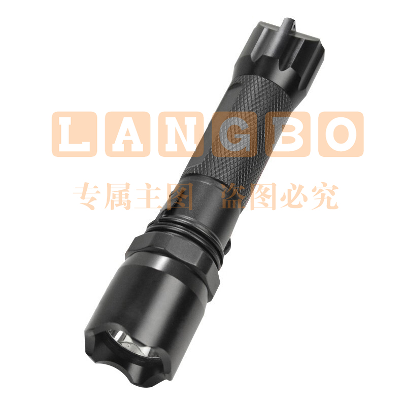 安保器材 强光手电多功能防暴手电筒