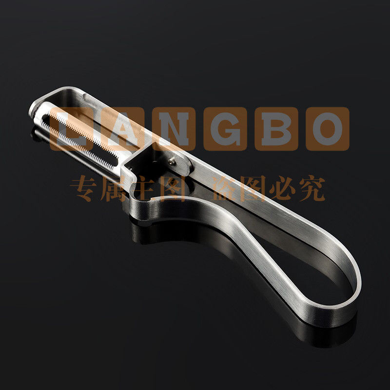 拜杰不锈钢水果削皮刀多功能苹果削皮器瓜果去皮器手动刮皮刀