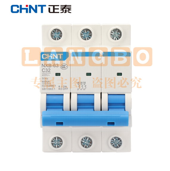 正泰 CHNT 昆仑 NXB-63 3P 32A 断路器开关
