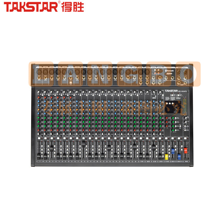 得胜(TAKSTAR) XR-1824FX 24路模拟调音台 音视频会议商业演出大型集会户外