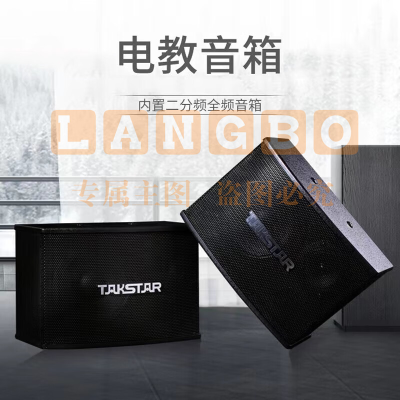 得胜(TAKSTAR)EKS-100音箱(对)适用于小型会议厅电教室小型KTV补声 电教音响喇叭 DBDZ款
