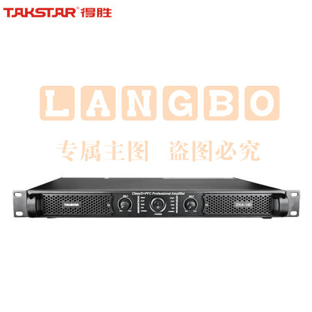 得胜(TAKSTAR)EKA-14D 数字功率放大器 专业纯后级数字功放舞台演出会议工程安装专用