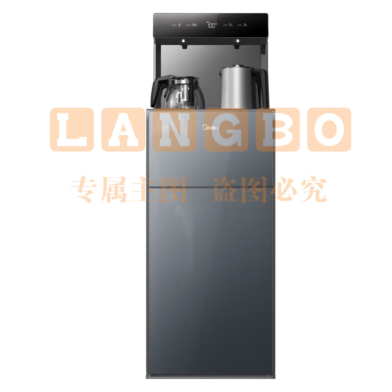美的(Midea)茶吧机家用一体柜高端客厅办公室下置式智能自动上水多段控温饮水机 YCR-2362 温热型