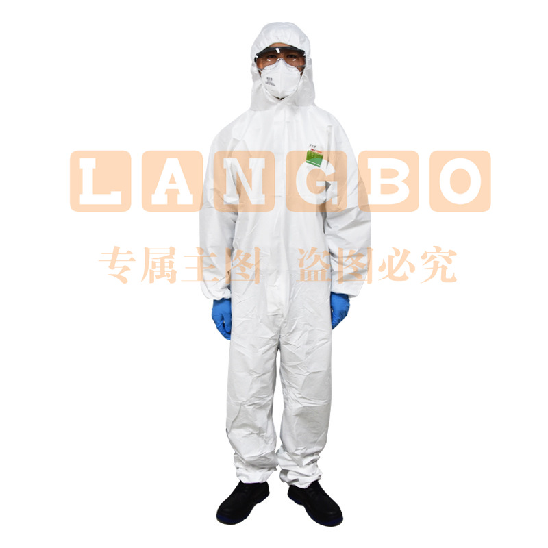君御GAJ1000一次性防护服D级防静电防尘服5,6类化学防护服喷漆服