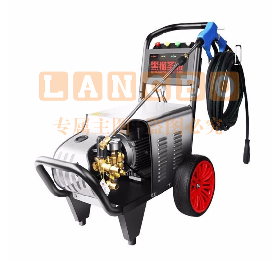 博赫尔POHIR1515高压清洗机 超高压商用洗车器220V工业清洗机刷车泵商用洗车机 工厂物业清洗设备