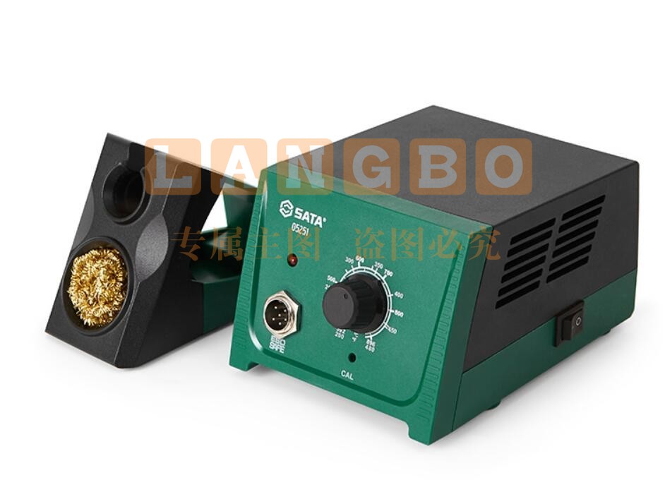世达(SATA) 工具电烙铁65W恒温焊台可调温家用维修焊接工具 05251