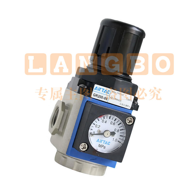 亚德客(AirTAC) GR20008F1气源处理元件,调压阀(附表,附支架)