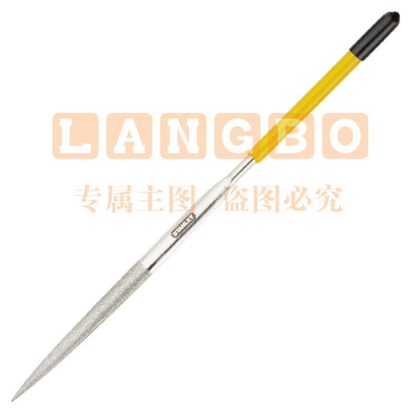 史丹利 金刚石尖头半圆锉5X180mm 22-334