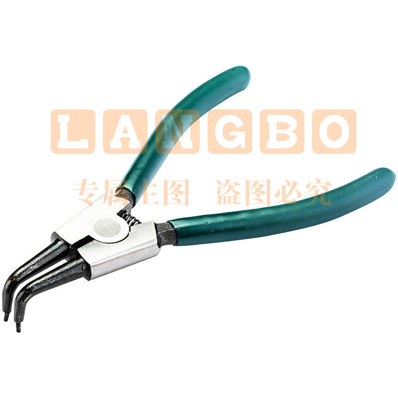 SATA/世达 德式轴用曲口卡簧钳 SATA-72021 5