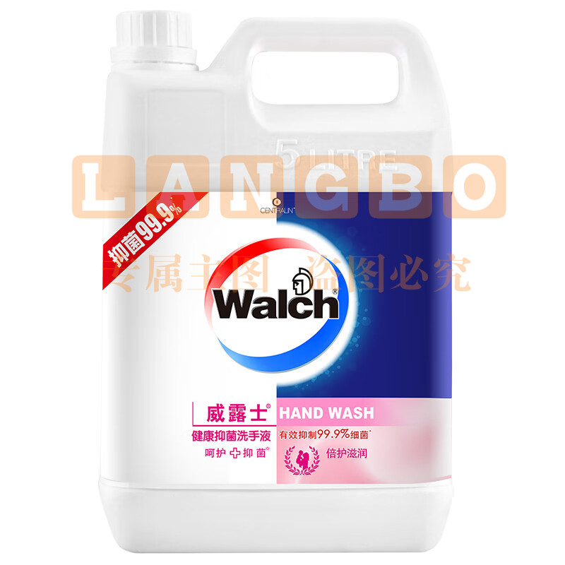 威露士洗手液 泡沫抑菌 5L大桶装