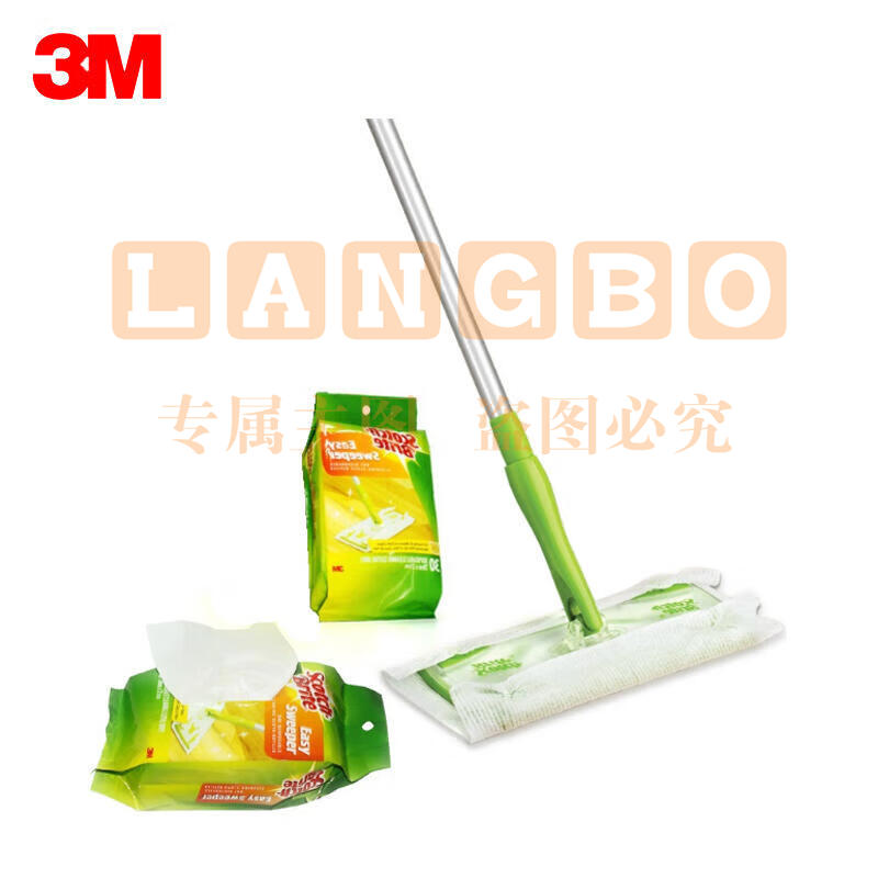 3M 思高 X4可抛弃式除尘拖套装