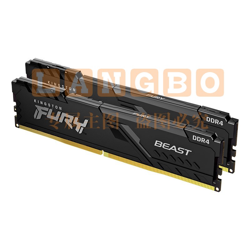 金士顿  FURY 16GB DDR4 3200 台式机内存条 Beast野兽系列